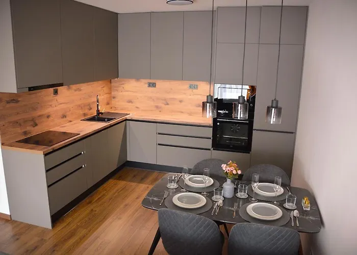 Albere Modern - Old Town, King Bed & Balcony Kosice