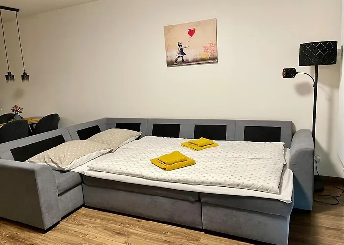 Apartmán Albere Modern - Old Town, King Bed & Balcony Košice